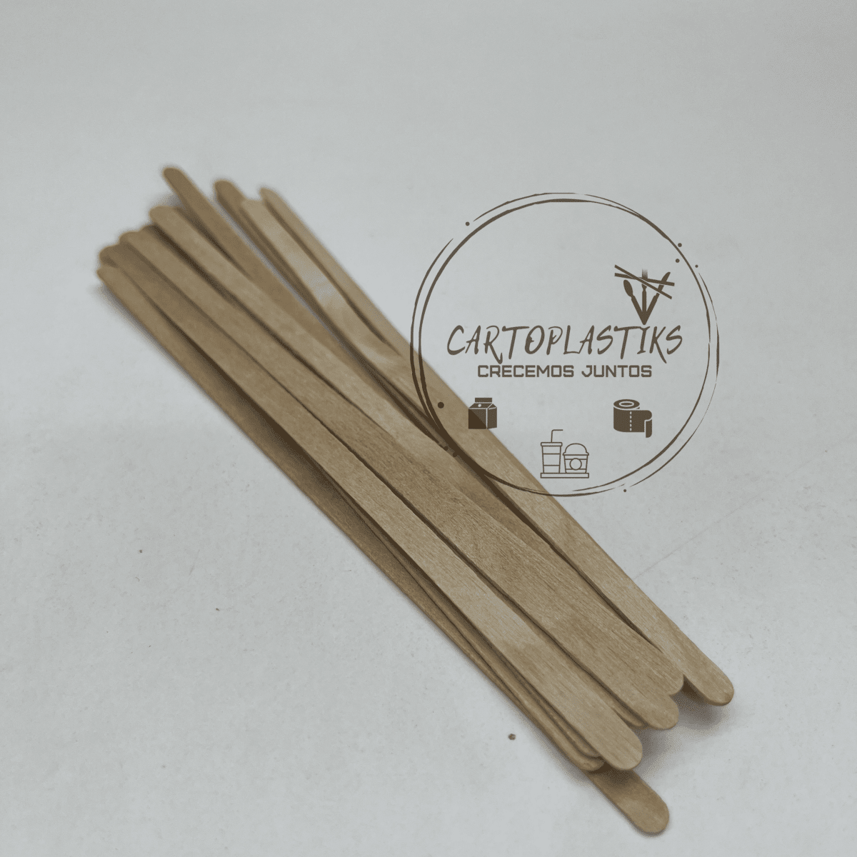 REVOLVEDOR DE MADERA 14CM 100UN2