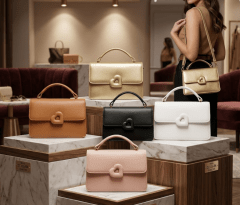 CARTERA DE MANO DIJE CORAZON  NU