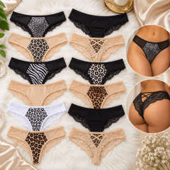 TRUZA ENCAJE ANIMAL  PRINT