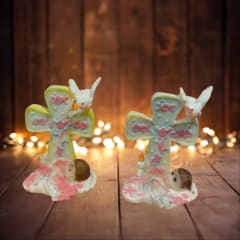 RECUERDO NIÑA EN CRUZ