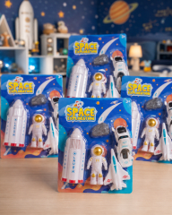 SET JUGUETE ASTRONAUTA