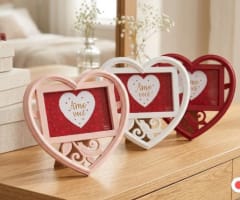 PORTA FOTO CORAZON 21*22CM