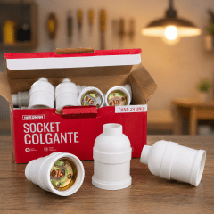 SOCKET COLGANTE  BAQUELITA