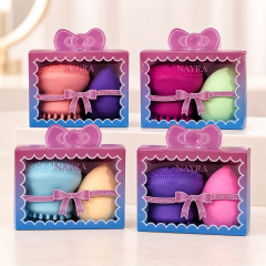 ESPONJA LIMPIADOR FACIAL Y BEAUTY BLENDER