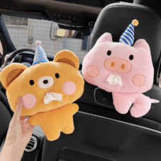 PELUCHE PORTA PAÑUELO CERDITO