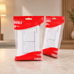 IMTERRUPTOR DOBLE P/ ENPOTRAR  HARDMAN
