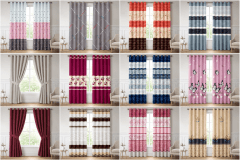CORTINAS CON TOOL PARA VENTANA CON ARGOLLA