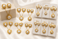 SET ARETES Y COLLAR