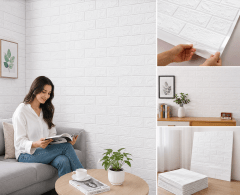 PAPEL TAPIZ BLANCO