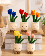 PELUCHE PLANTA TULIPAN