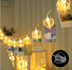 LUCES LINEALES CON GANCHO