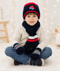 CHALINA+GORRO+GUANTE INFANTIL