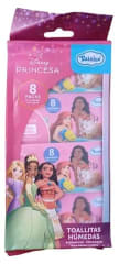 PAÑITOS TUINIES X8 PRINCESAS