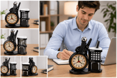RELOJ PORTALAPICERO CON DISEÑO