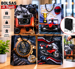 BOLSA DE REGALO HOMBRE 26*10*32 CM