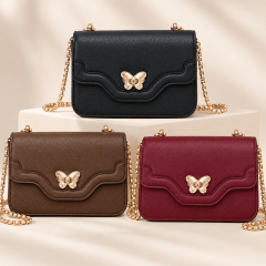CARTERA DIJE MARIPOSA  NUEVO