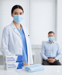 MASCARILLA 3 PLIEGUES 50 PCS