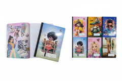 CUADERNO CON DISEÑO RAYADO