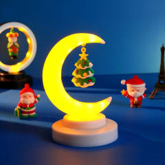 LAMPARA LUNA NAVIDAD
