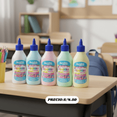 TEMPERA ESCOLAR PASTEL 250 ML