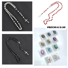 ROSARIO CON COFRE DE BIBLIA