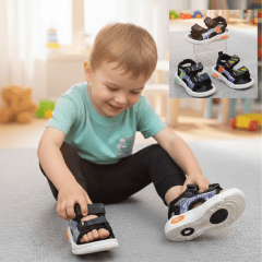 SANDALIA DE NIÑOS SUELA BLANCA