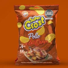 HOJUELAS SABOR POLLO A LA BRASA X1