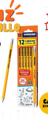 12 LAPICES AMARILLOS 2B VINIFAN