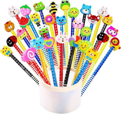 LAPIZ CON BORRADOR KAWAI RAYADO