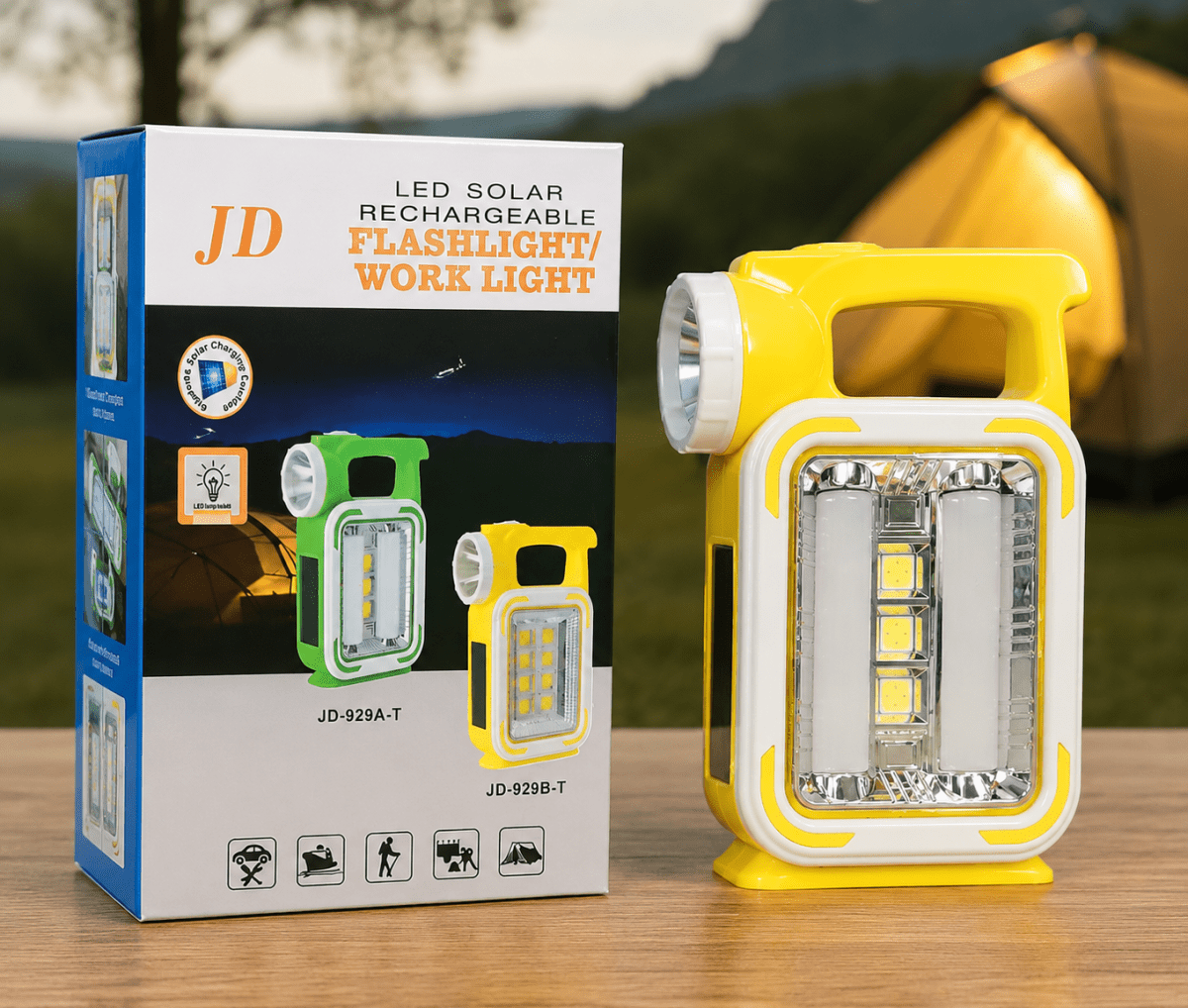 LINTERNA RECARGABLE SOLAR1
