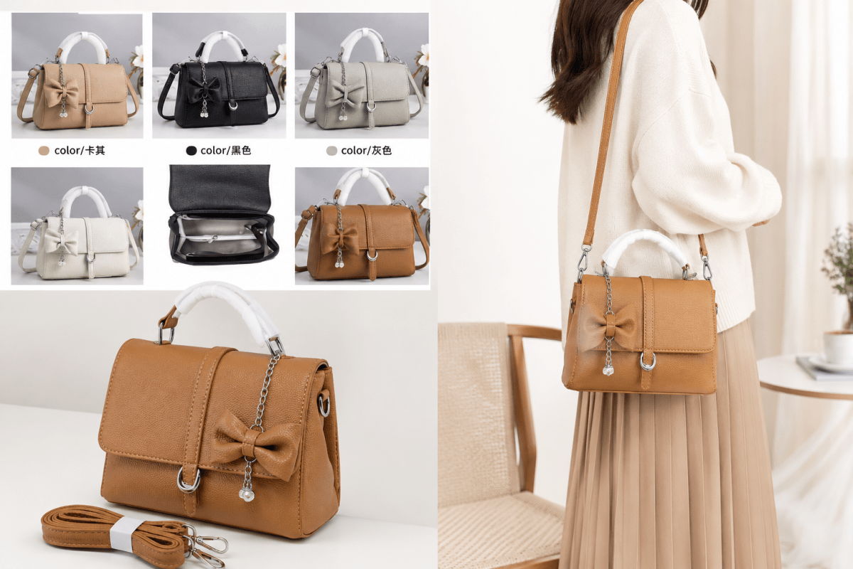 CARTERA LAZO PERLA 23*17*10CM1