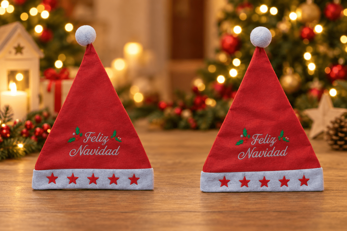 GORRO NAVIDEÑO FELIZ NAVIDAD1