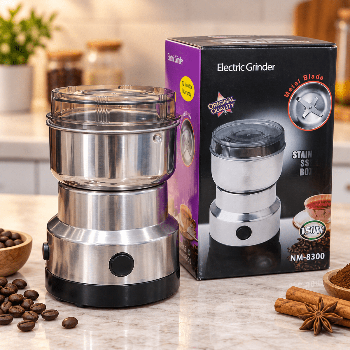 MOLEDOR ELECTRICO DE CAFE GRANOS Y SEMILLAS1