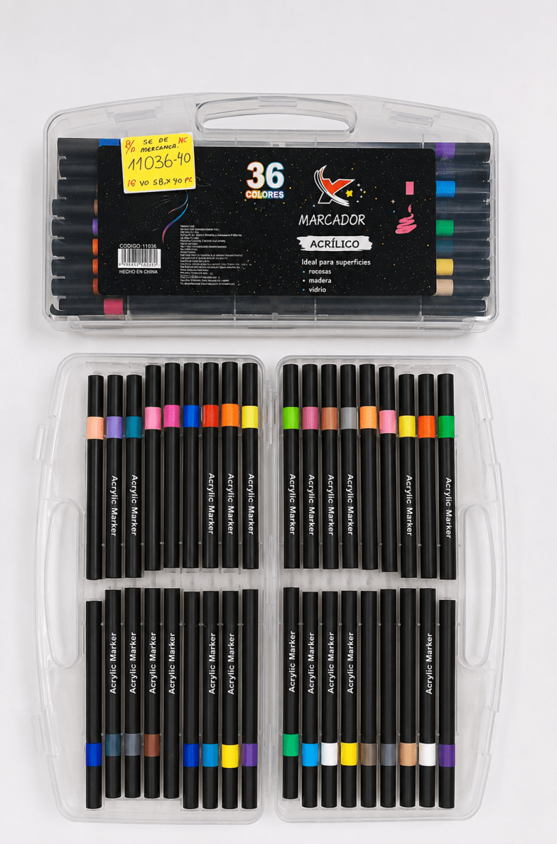 MARCADOR ACRILICO X361
