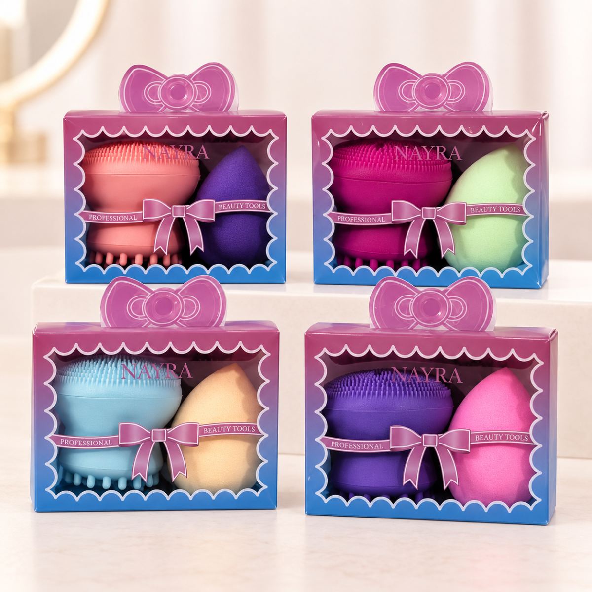 ESPONJA LIMPIADOR FACIAL Y BEAUTY BLENDER1