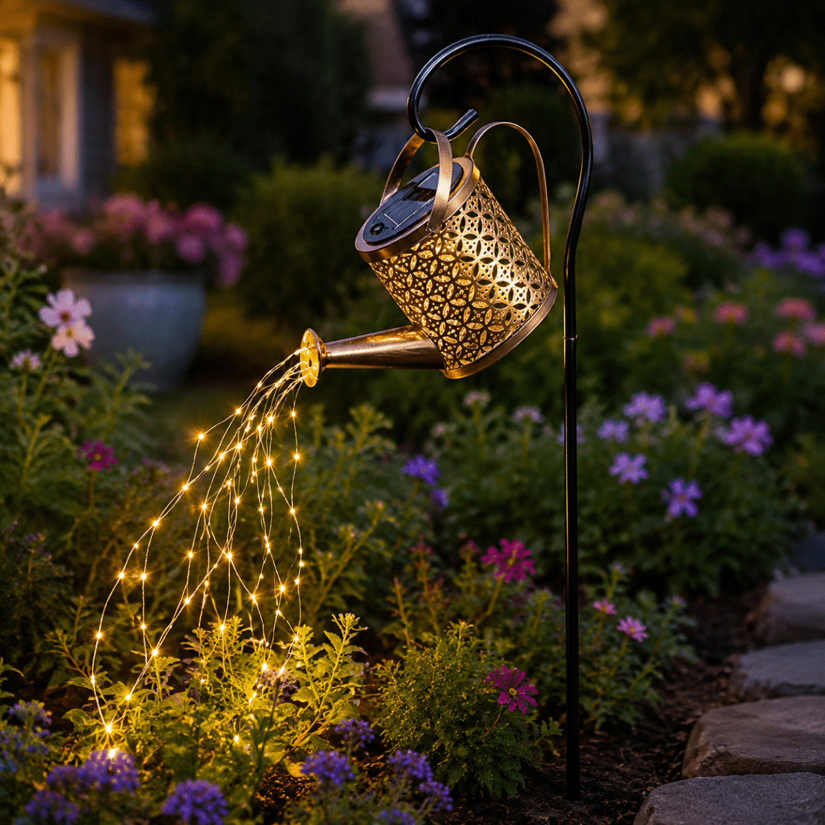 ADORNO DE JARDIN REGADERA CON LUZ2
