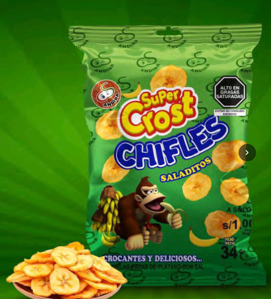 CHIFLES SALADITOS 34g X11