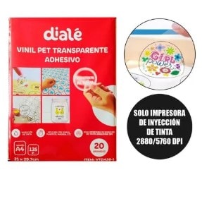 VINIL  TRANSPARENTE DIALE1