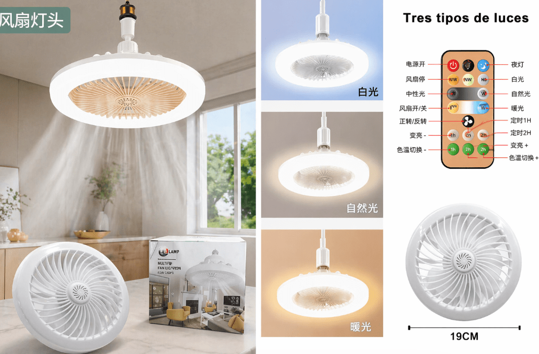 FOCO VENTILADOR 19CM1