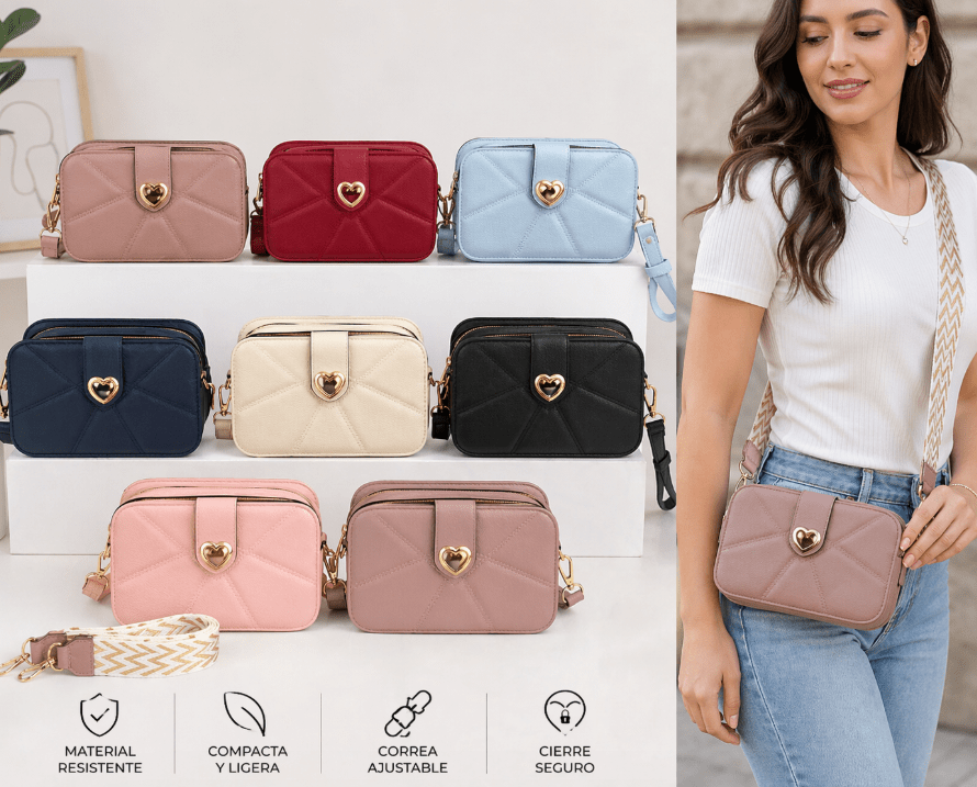 CARTERA RECTANGULAR BROCHE CORAZON1