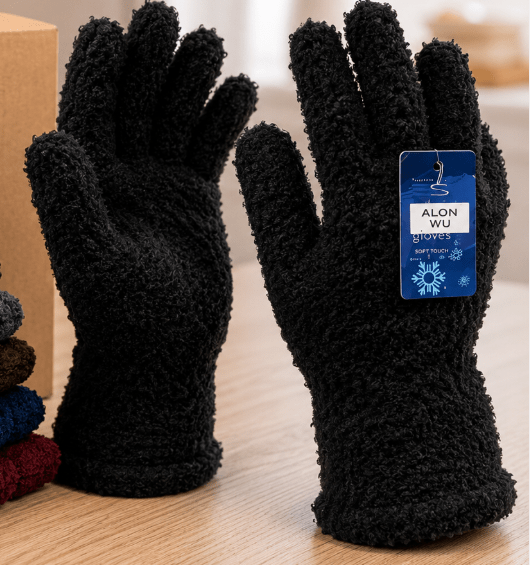 GUANTES INVIERNO NEGRO1