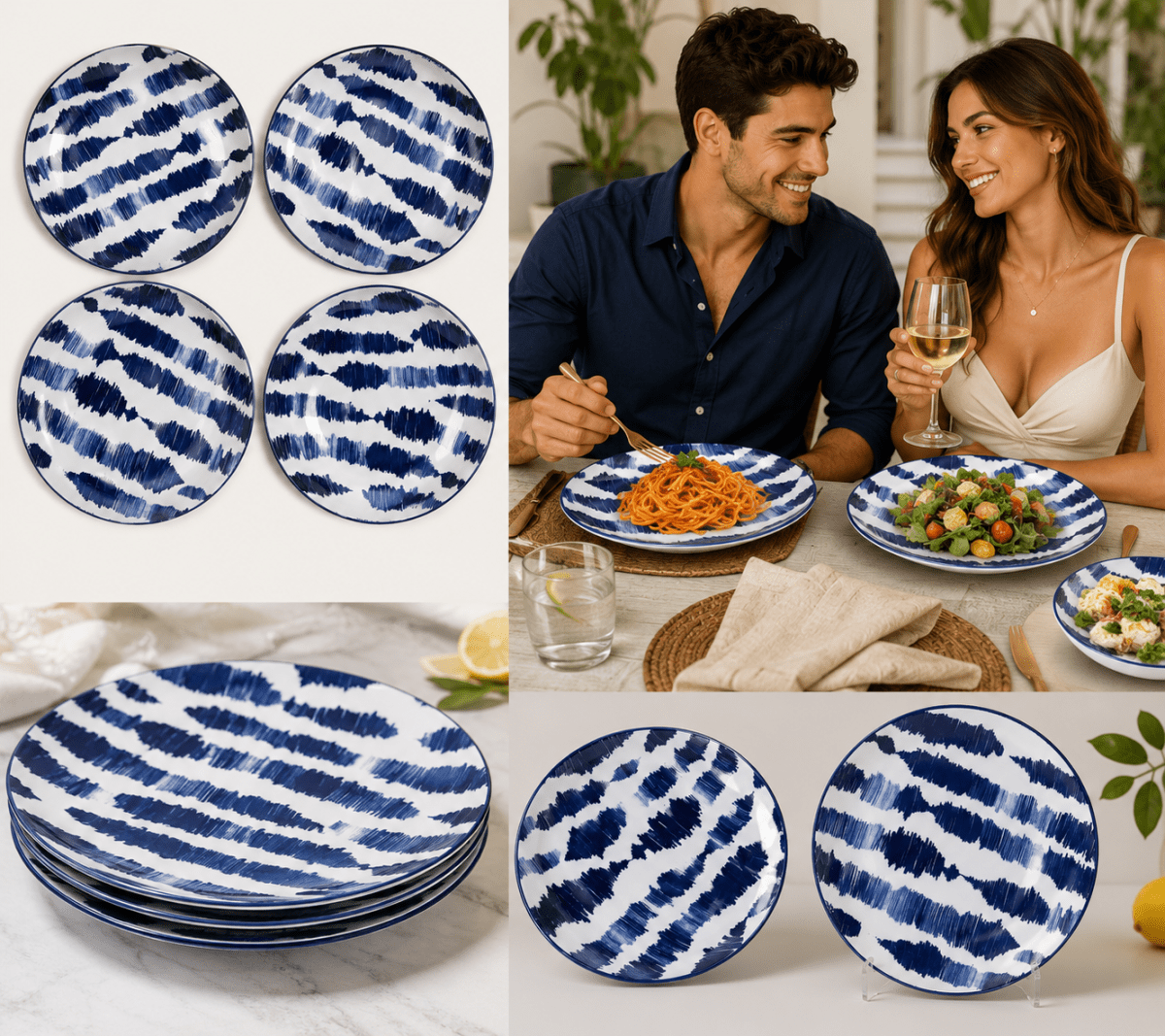 PLATO CON DISEÑO AZUL1
