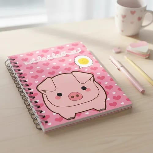 CUADERNO  ANILLADO A5 CERDITO1