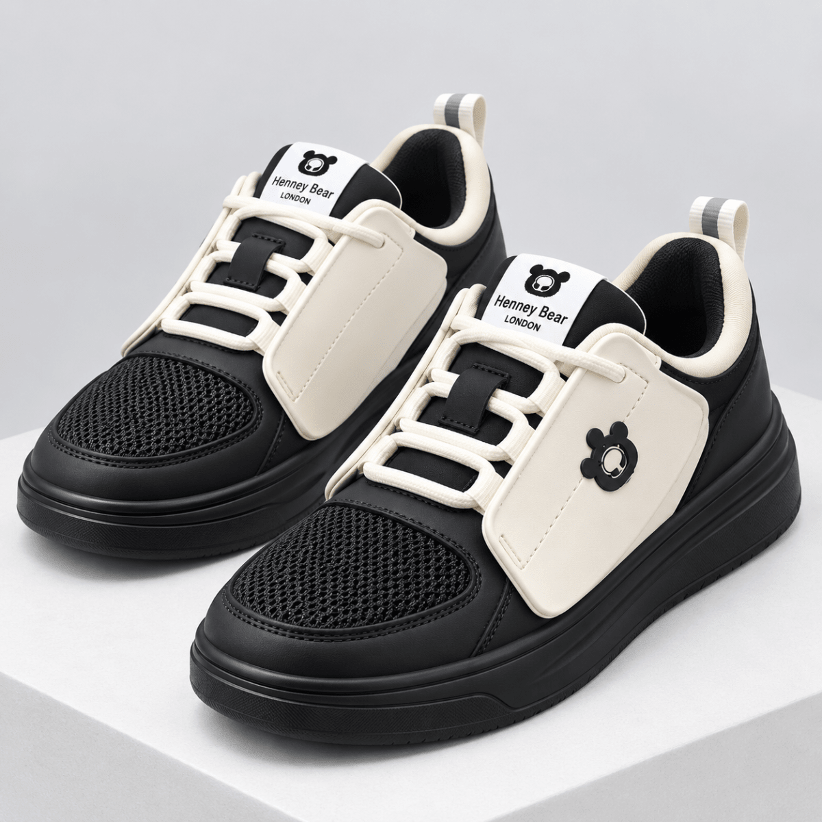 ZAPATILLA NEGRO CON BLANCO1