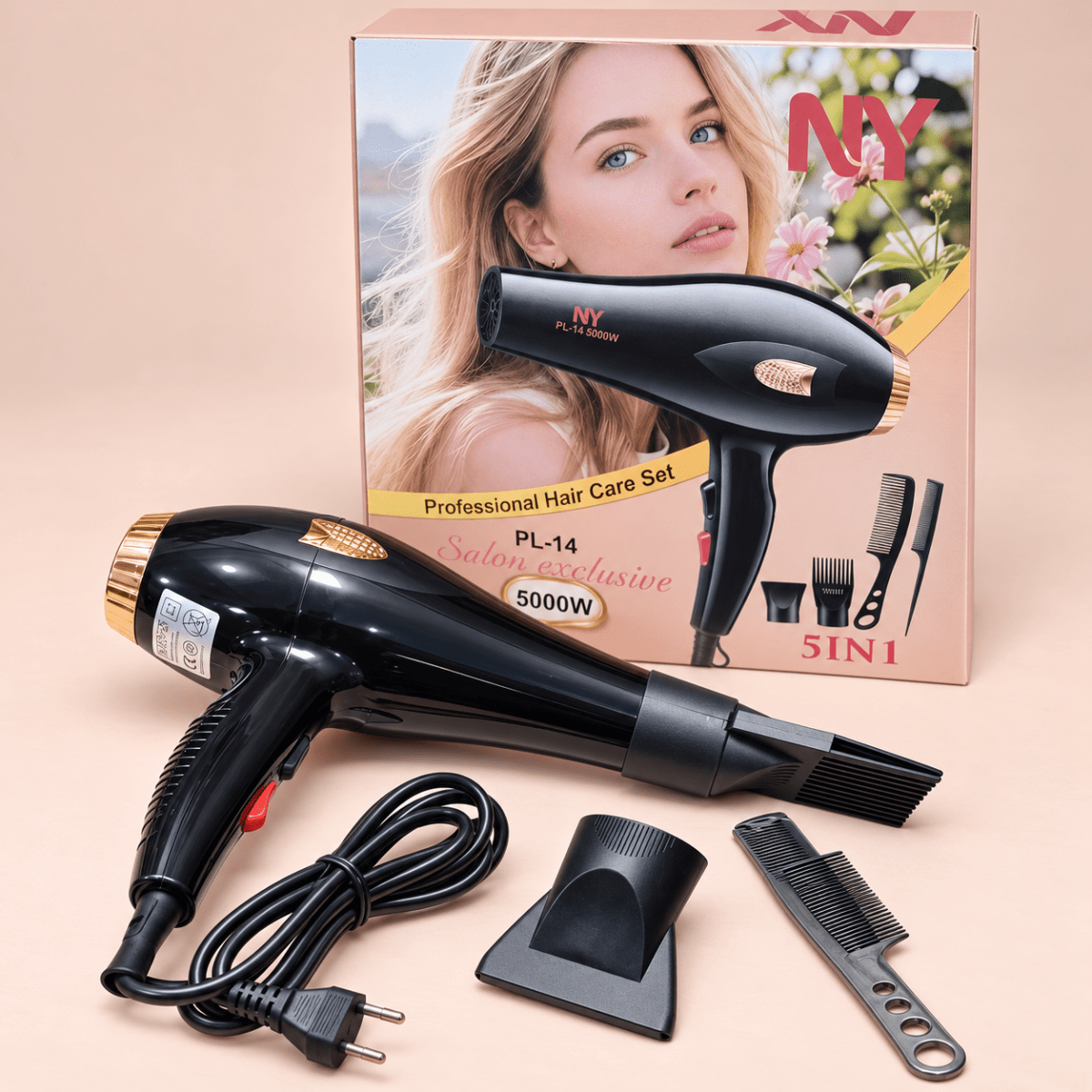 SECADORA DE CABELLO 5 EN 11