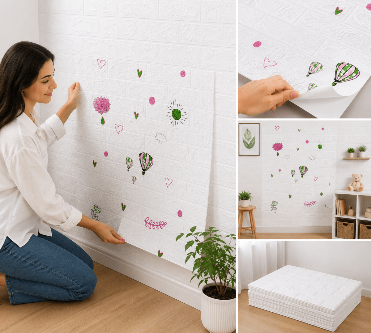 PAPEL TAPIZ BLANCO DISEÑO1