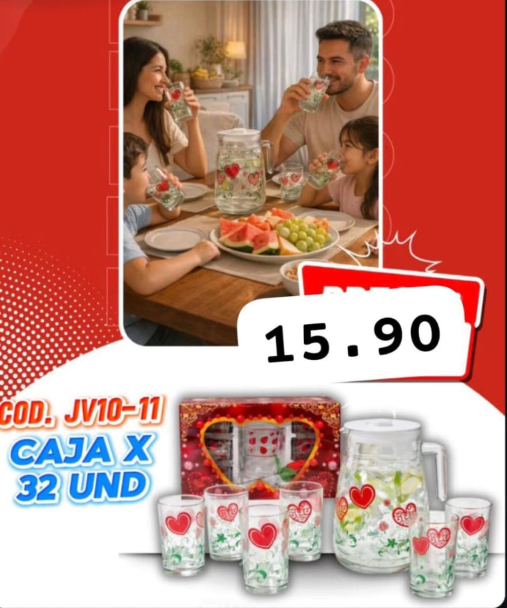 JARRA + VASOS  NUEVO1