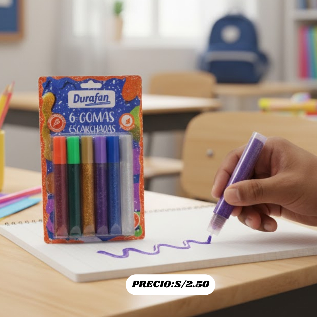 GOMA ESCARCHADA DURAFAN EN BLISTER1