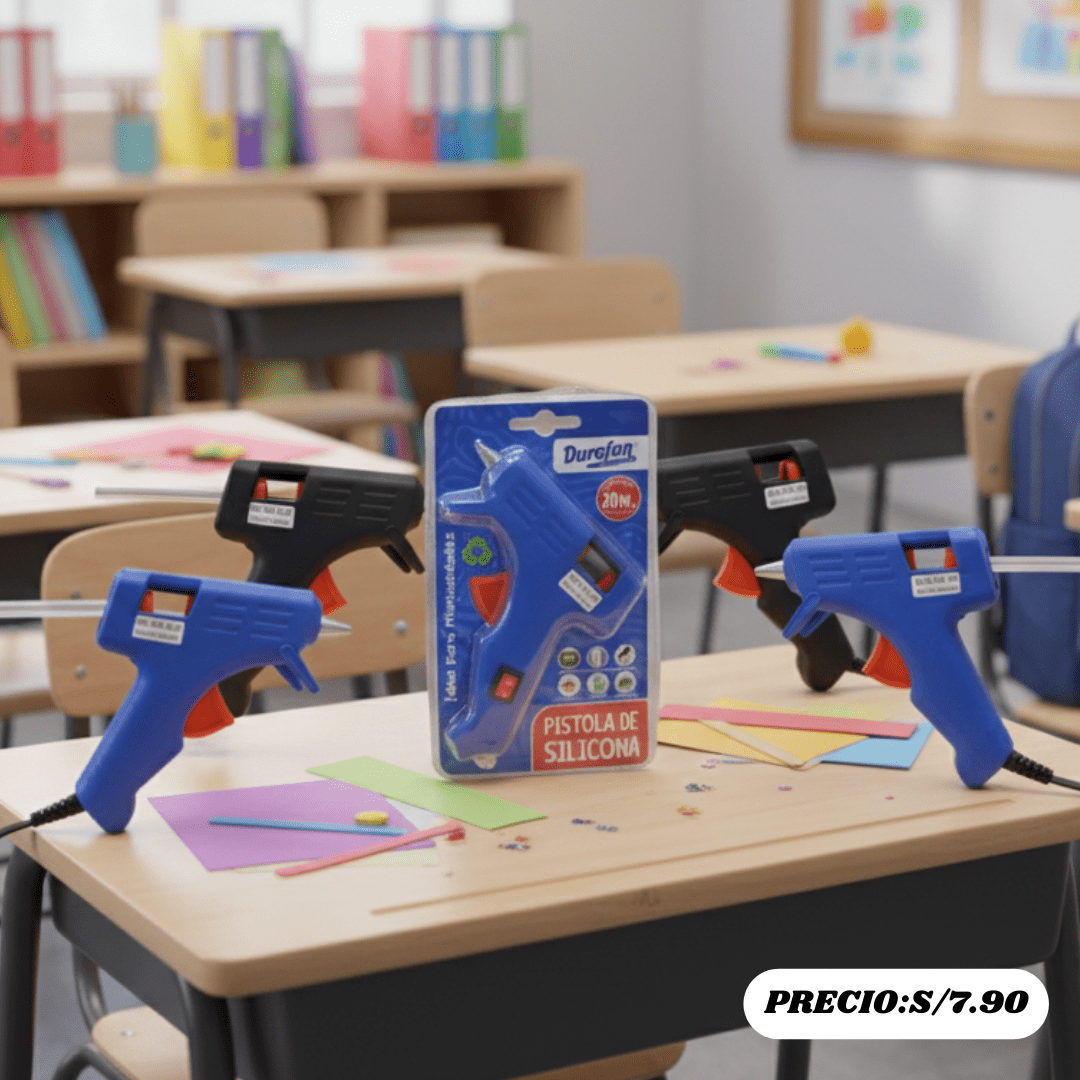 PISTOLA DE SILICONA DURAFAN1