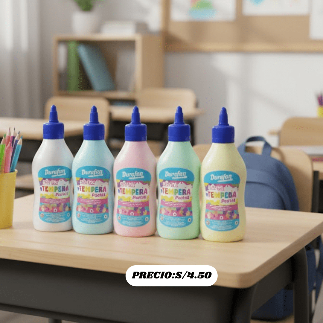 TEMPERA ESCOLAR PASTEL 250 ML1
